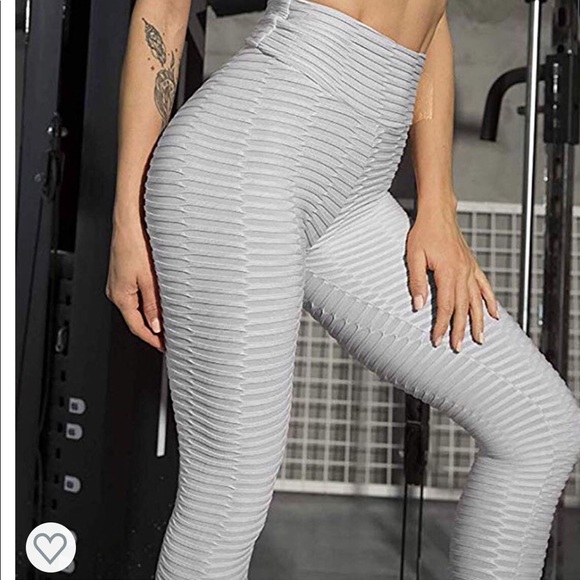 0763 High Waist Workout Butt Push Up Pants Sports - Picture 4 of 7